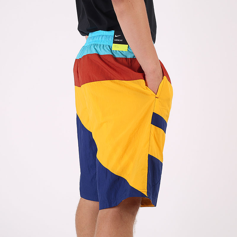 мужские разноцветные шорты  Nike Flight Basketball Shorts BV9412-492 - цена, описание, фото 6